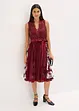Dirndl met borduursel en fluwelen rokdeel (2-dlg. set), bonprix