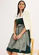 Dirndl met fluweel in midi lengte (2-dlg. set), bonprix