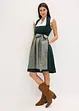 Dirndl met fluweel in midi lengte (2-dlg. set), bonprix