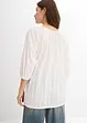 Katoenen shirtblouse met carréhals, halflange mouw, bonprix