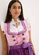 Dirndl met pailletten schort (2-dlg. set), bonprix