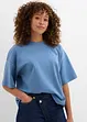 Oversized shirt van zwaar biologisch katoen, bonprix
