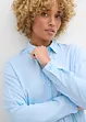 Lange blouse met knoopsluiting van viscose, bonprix