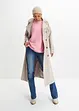 Geribde oversized trui in een viscosemix, bonprix