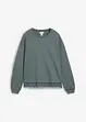 Sweater met kanten rand, bonprix