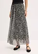 Rok van mesh jersey, bonprix