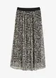 Rok van mesh jersey, bonprix