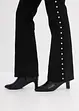 Twill broek met studs, bonprix