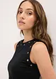 Midi jurk met studs, bonprix