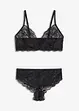 Bralette en brazilian slip ouvert (2-dlg. set), bonprix