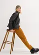 Cropped corduroy broek met comfortabele band, bonprix