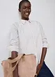 Overhemdblouse met zijde, bonprix