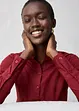 Overhemdblouse met zijde, bonprix