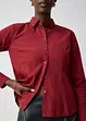 Overhemdblouse met zijde, bonprix