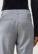 Smalle broek met wol, bonprix