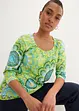 Katoenen shirt met 3/4 mouw van bilogisch katoen, bonprix